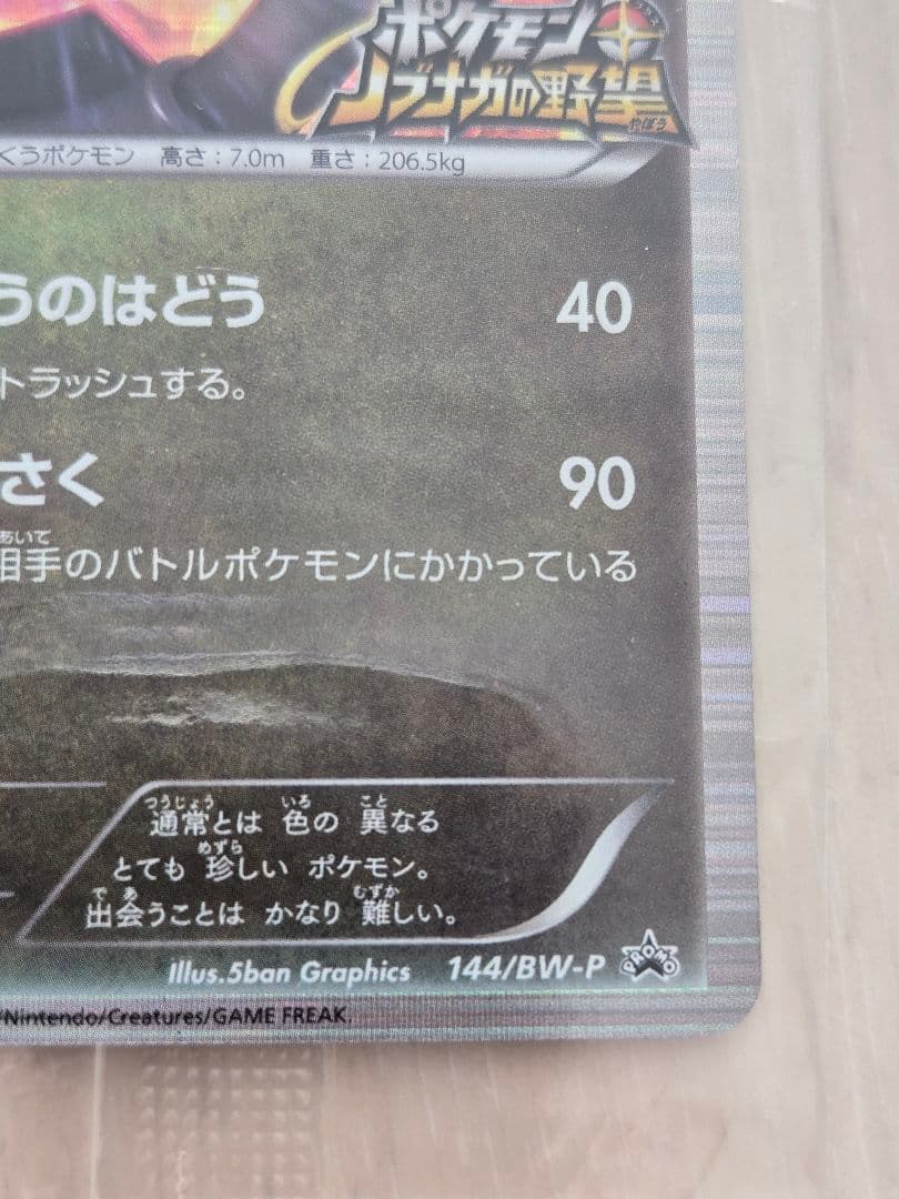 レックウザ　プロモ　【未開封】 ノブナガの野望⭐初回限定⭐