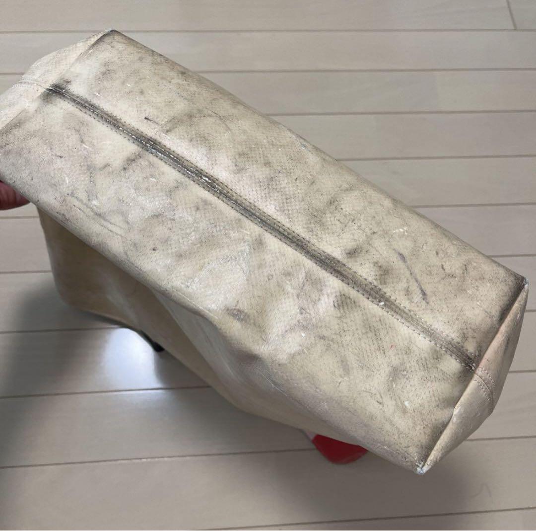 FREITAG エコバッグ ホワイト/レッド