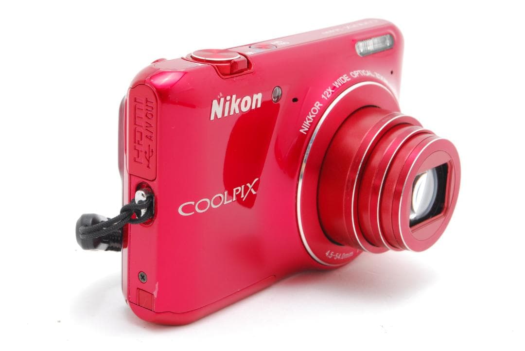 Nikon COOLPIX s6400 赤 コンパクトデジタルカメラ 動作確認済