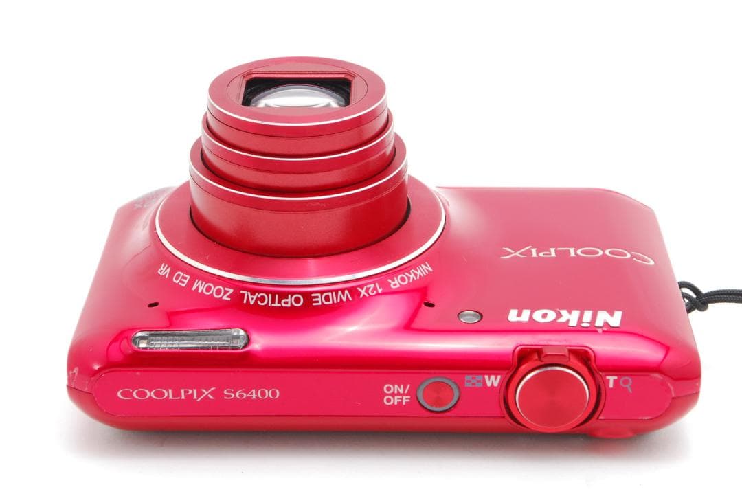Nikon COOLPIX s6400 赤 コンパクトデジタルカメラ 動作確認済