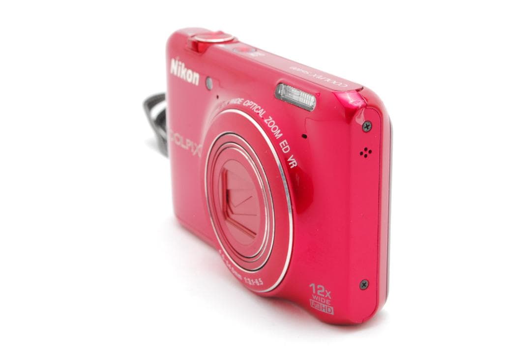 Nikon COOLPIX s6400 赤 コンパクトデジタルカメラ 動作確認済