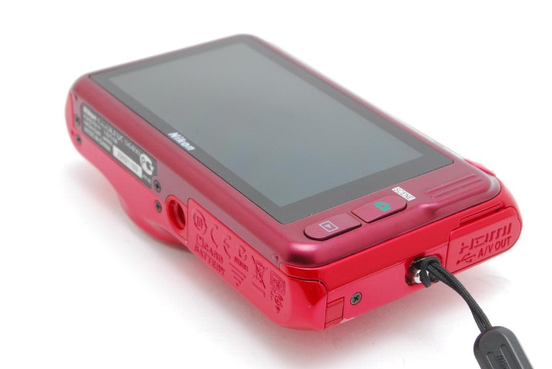 Nikon COOLPIX s6400 赤 コンパクトデジタルカメラ 動作確認済