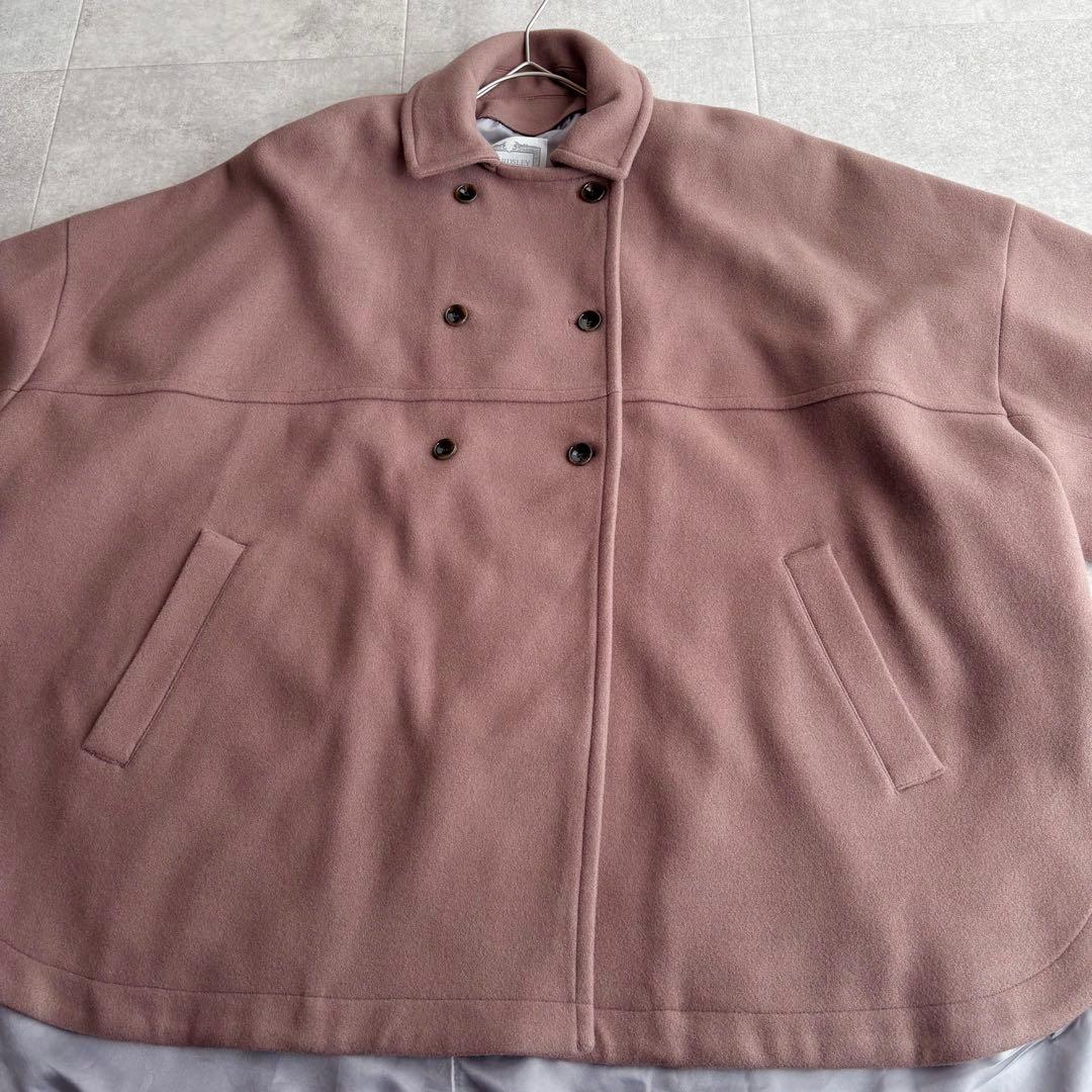 希少✨BEARDSLEY FRIPIER ウールライク Aライン コート