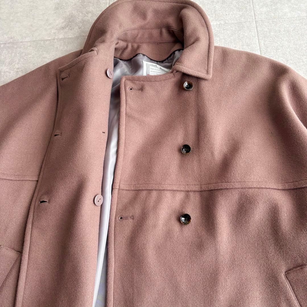 希少✨BEARDSLEY FRIPIER ウールライク Aライン コート