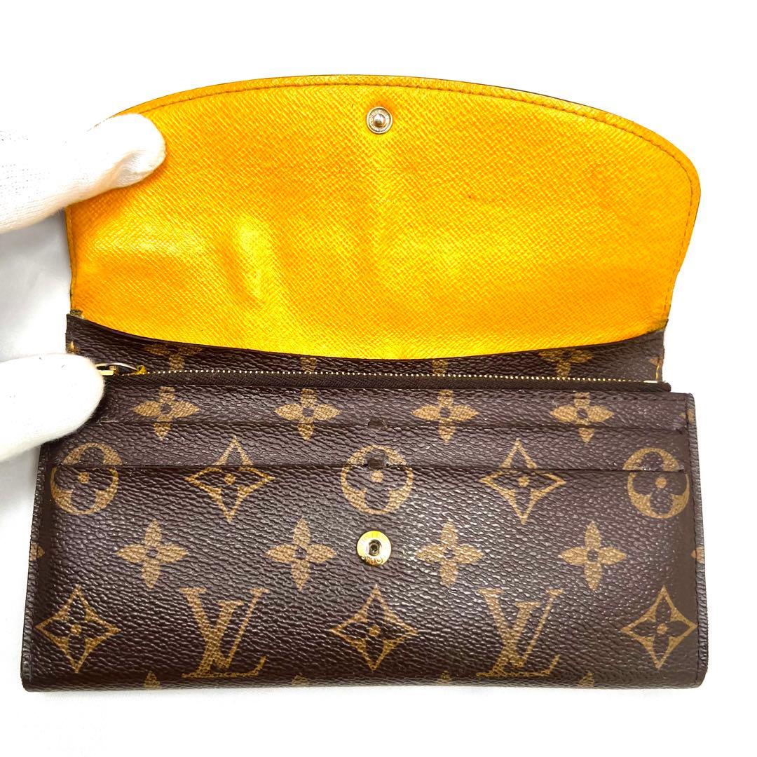 ルイヴィトン モノグラム ポルトフォイユ エミリー ミモザ M60698
