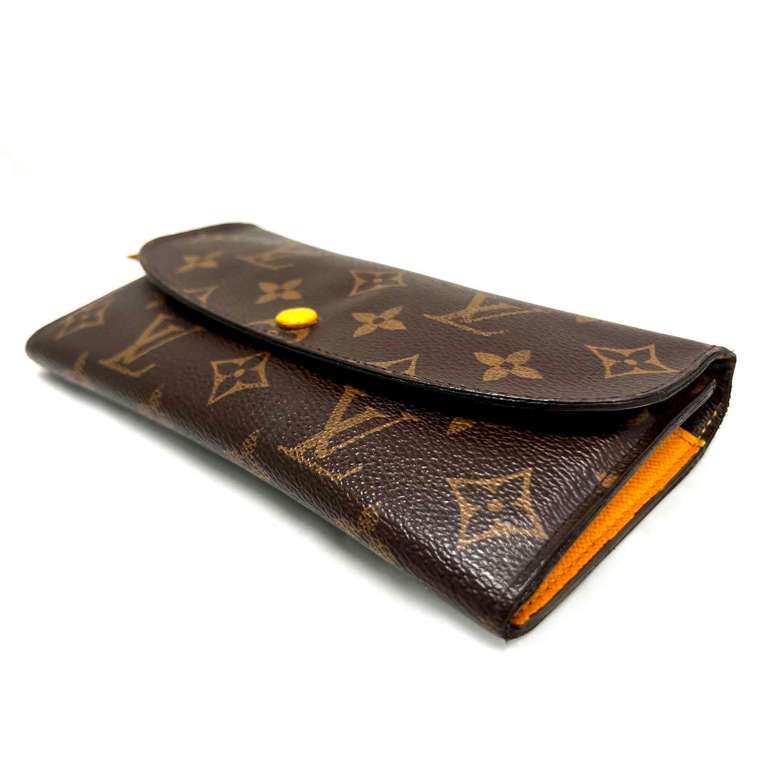 ルイヴィトン モノグラム ポルトフォイユ エミリー ミモザ M60698