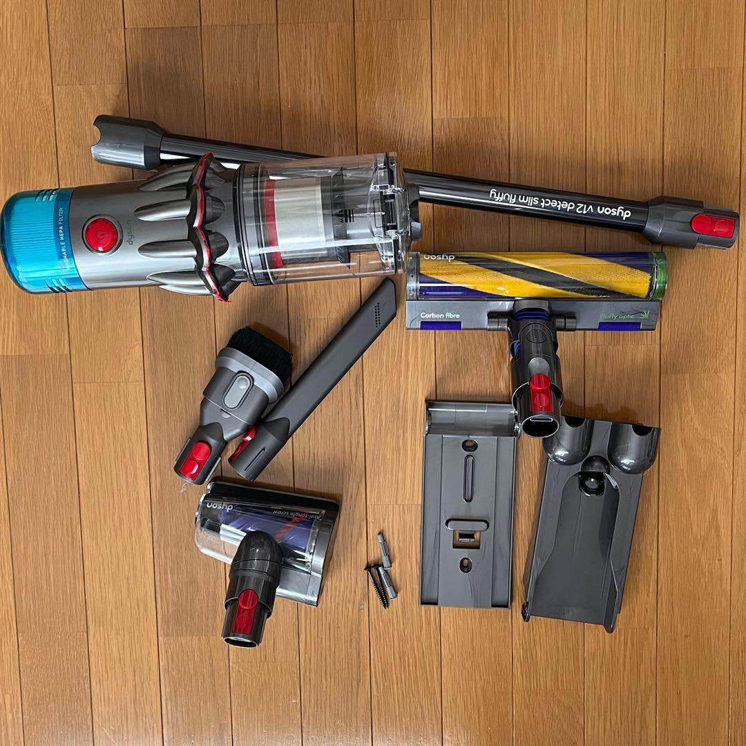 【かえる】dyson detect slim fluffy 本体セット