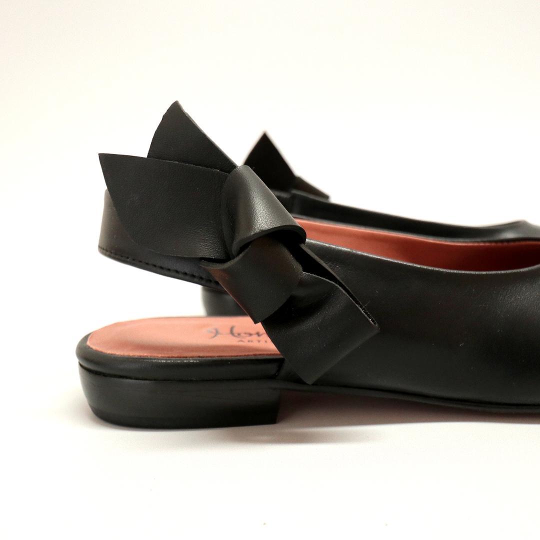rs｜ホーマーズ リボン フラットシューズ36