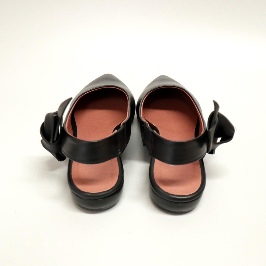 rs｜ホーマーズ リボン フラットシューズ36