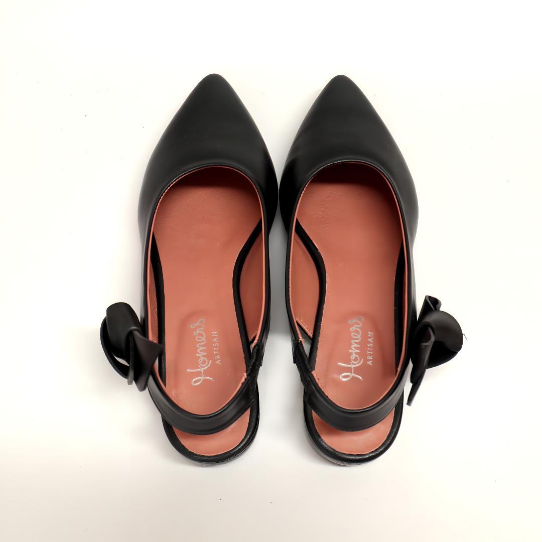 rs｜ホーマーズ リボン フラットシューズ36