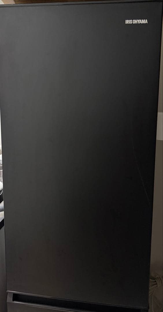 【美品】IRIS OHYAMA 冷凍蔵庫 170L 冷蔵庫 冷凍庫 ブラック