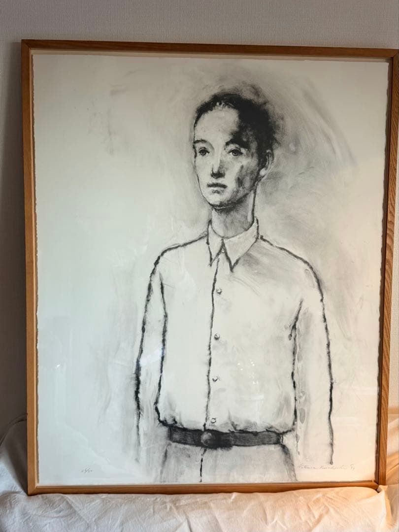 舟越桂　少年の日記　1993 リトグラフ 限定版　 26/50