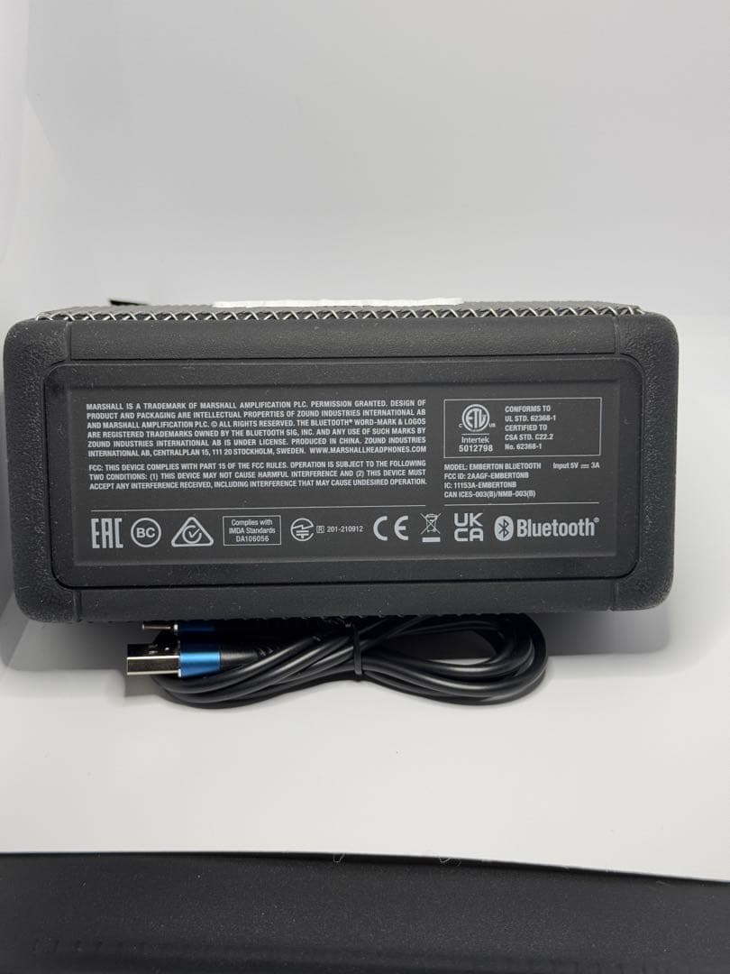 【美品】正規品　marshall EMBERTON