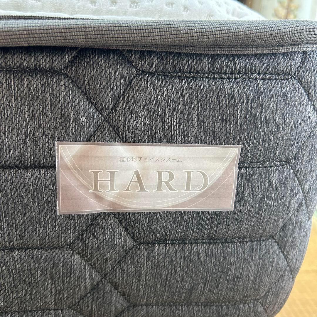 マットレス ダブル 使用1週間 ポケットコイル かため 日本製