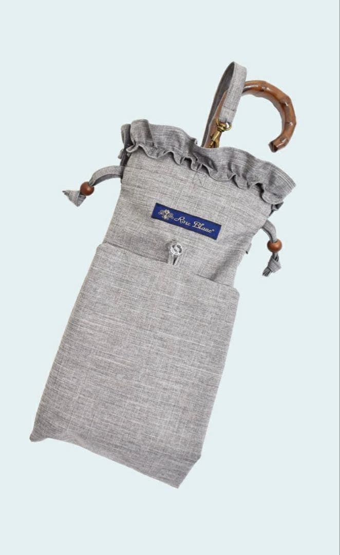 芦屋ロサブラン　折り畳み日傘フリル 晴雨兼用 100％完全遮光