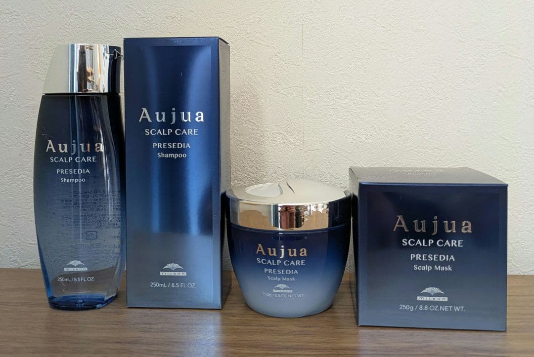 オージュアプレセディアシャンプー250mlスキャルプマスク250gセット