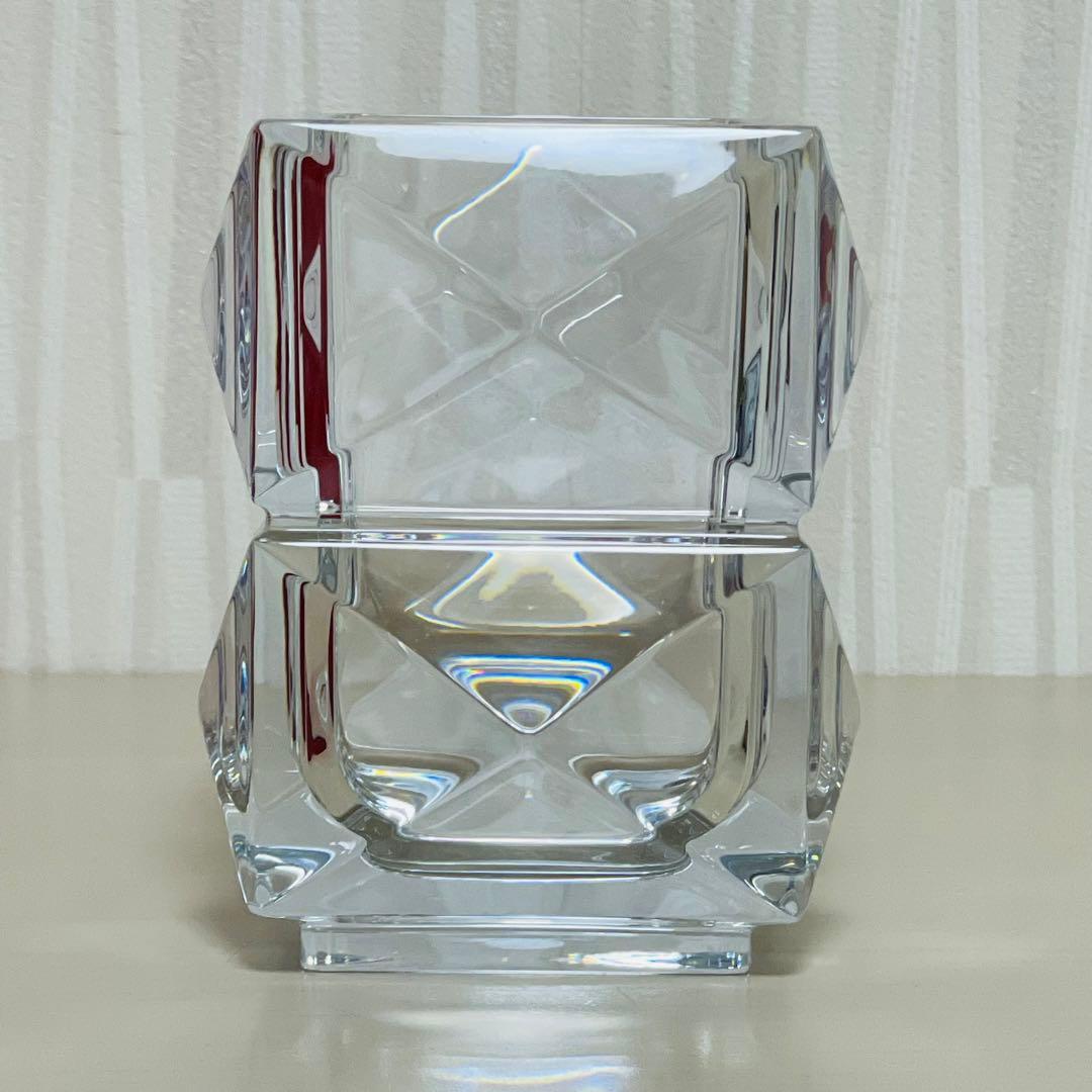 未使用 Baccarat バカラ ルクソール 花瓶 フラワーベース ペンホルダー