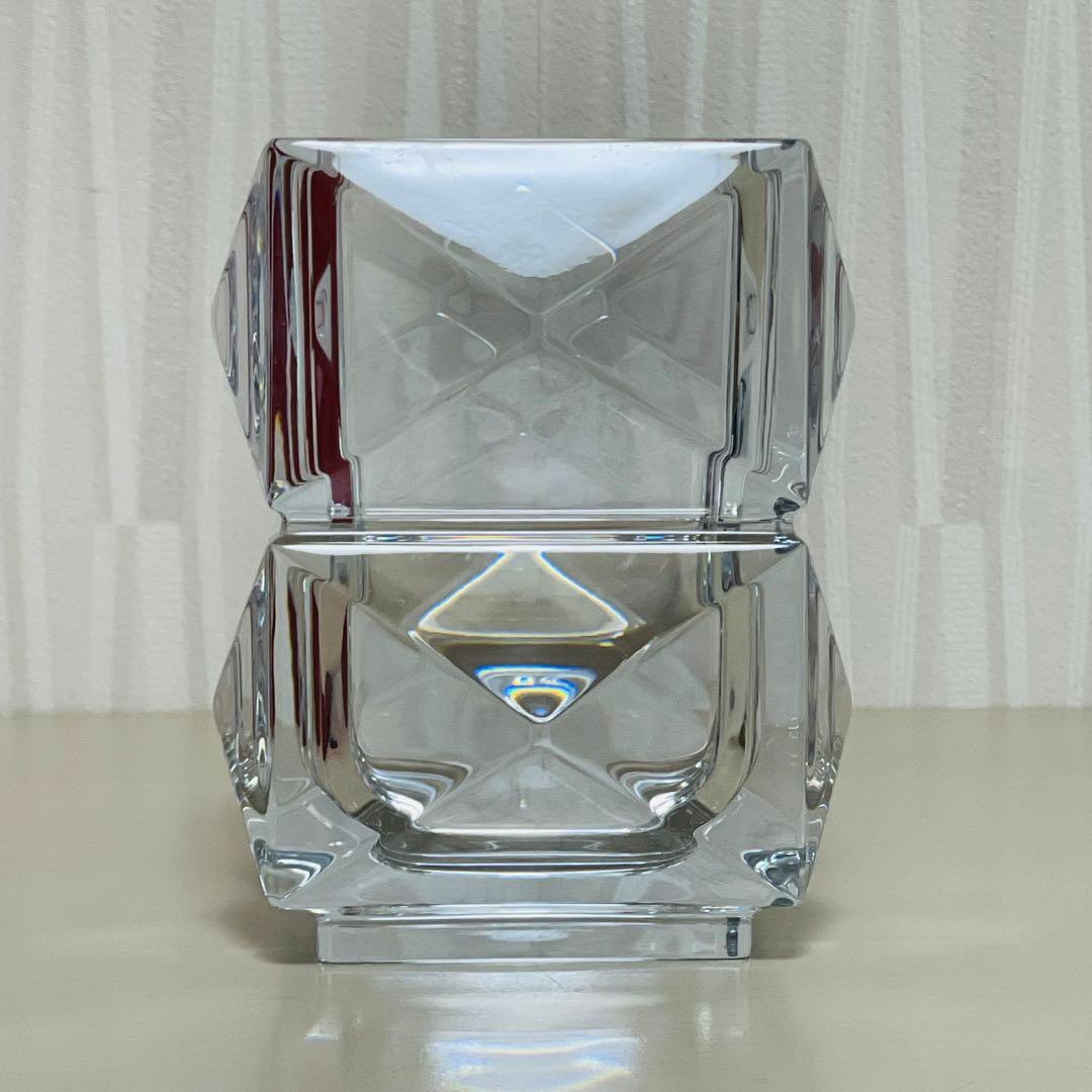 未使用 Baccarat バカラ ルクソール 花瓶 フラワーベース ペンホルダー