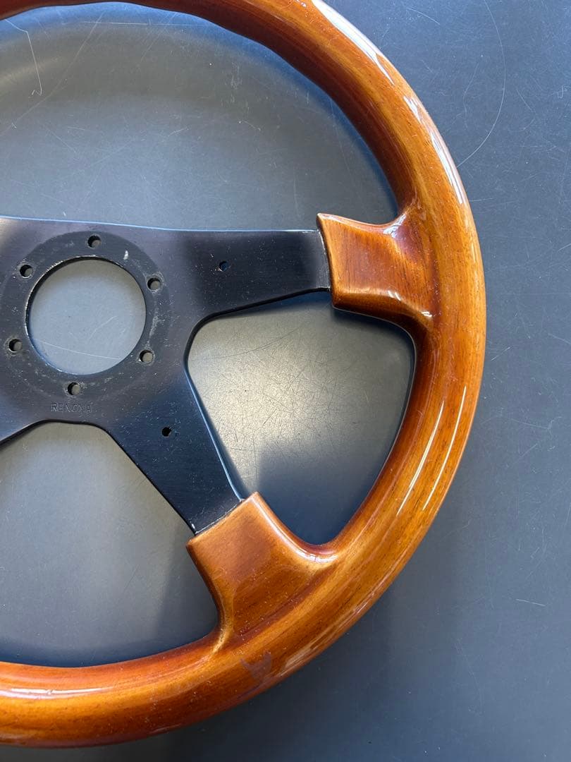 イタルボランテ　レノマ renoma ウッドステアリング φ36 36cm