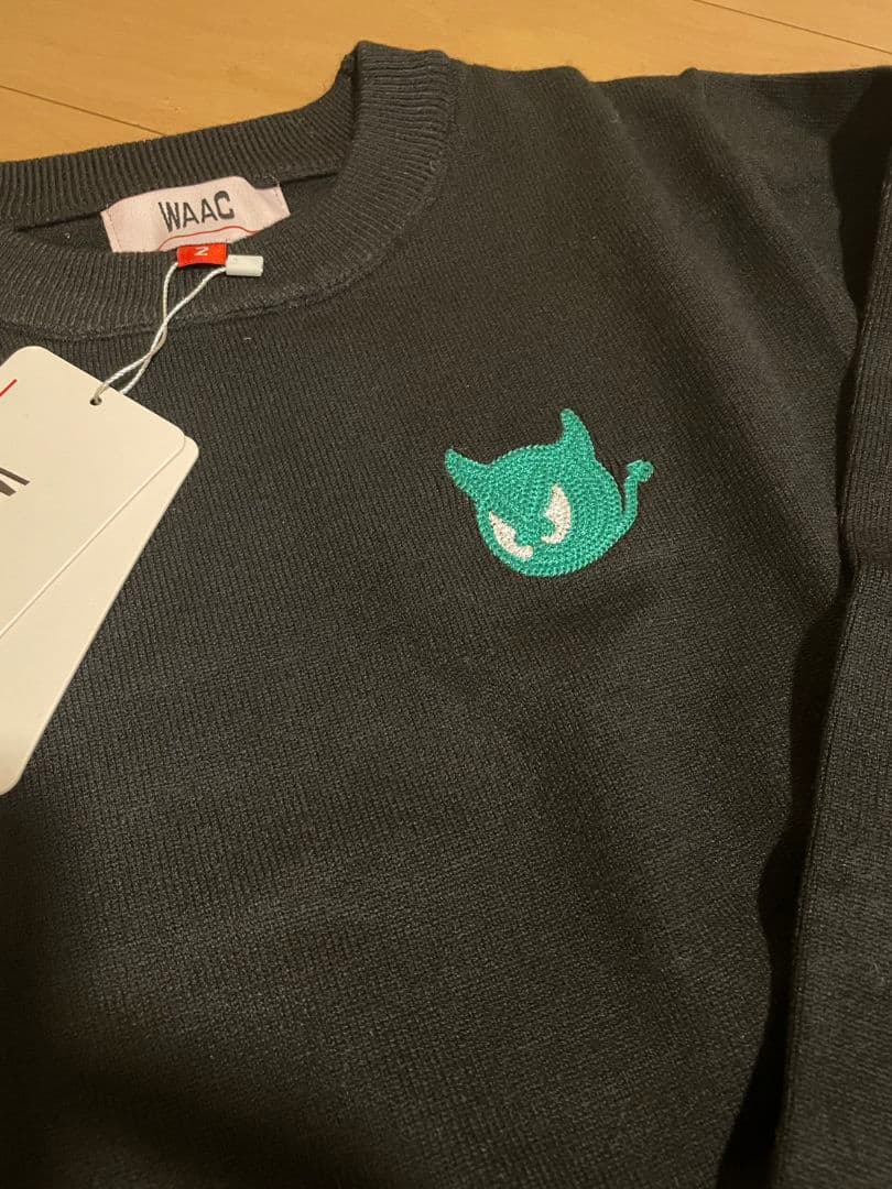 waac レディースゴルフウェア　長袖ニット