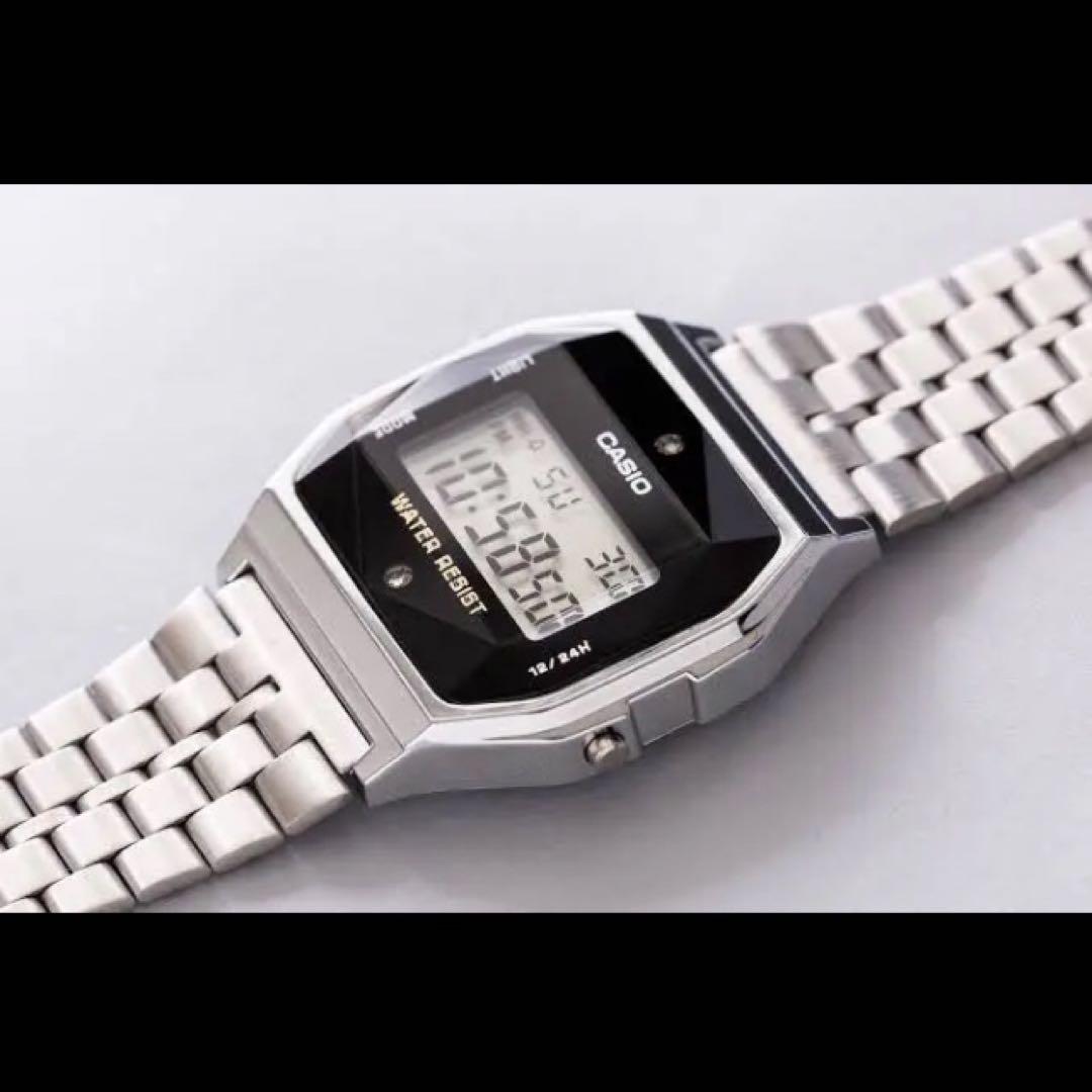 【新品未使用】A-159WAD-1 天然ダイヤモンド 付きチープカシオ