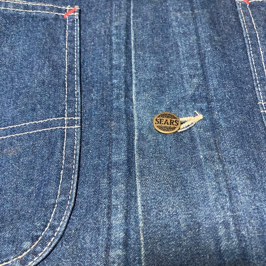 sears デニムカバーオール 70s ビンテージ　シアーズ