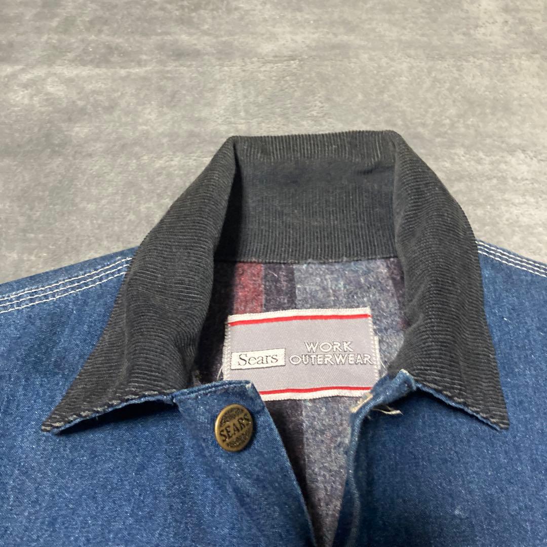sears デニムカバーオール 70s ビンテージ　シアーズ