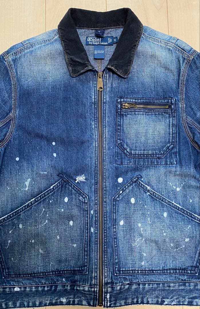 Polo by Ralph Lauren ダークブルーデニムジャケット M