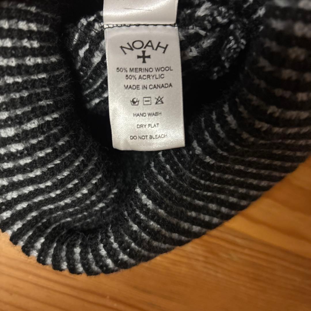 NOAH ニット帽 ブラック・グレー　最終値下げ