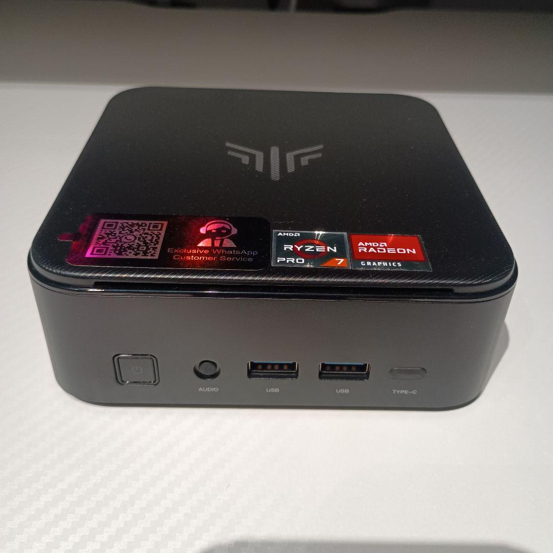 m*1様 NiPoGi ミニPC Ryzen 7 PRO 5875U メモリ32