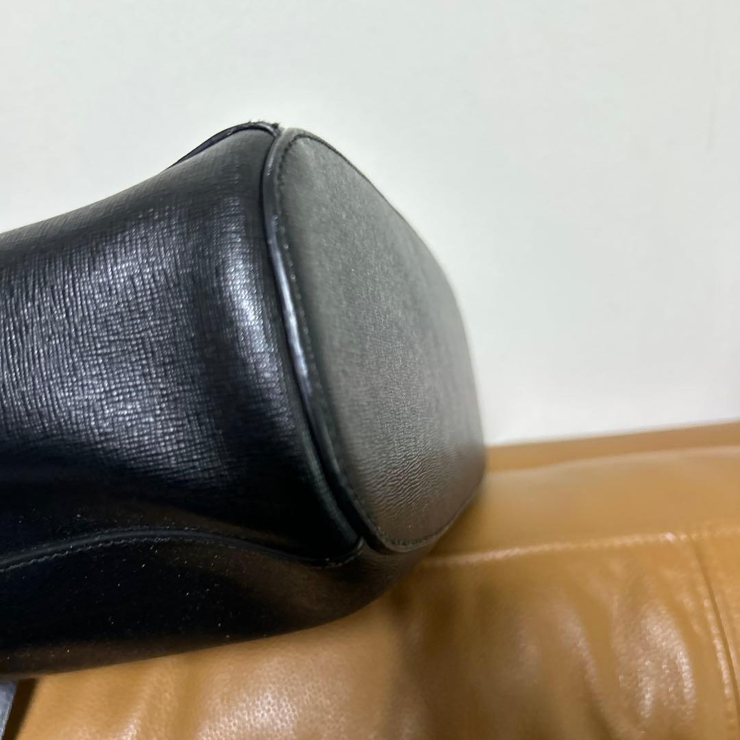 FURLA フルラ　2WAY　ハンドバッグ　ショルダーバッグ　レザー　ブラック