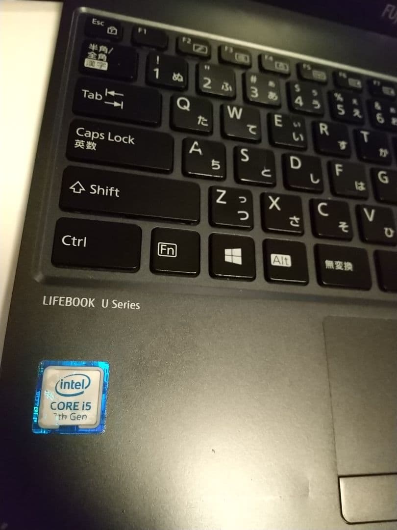 Fujitsu U938/s 訳あり i5-7200u 4GB/256nvme