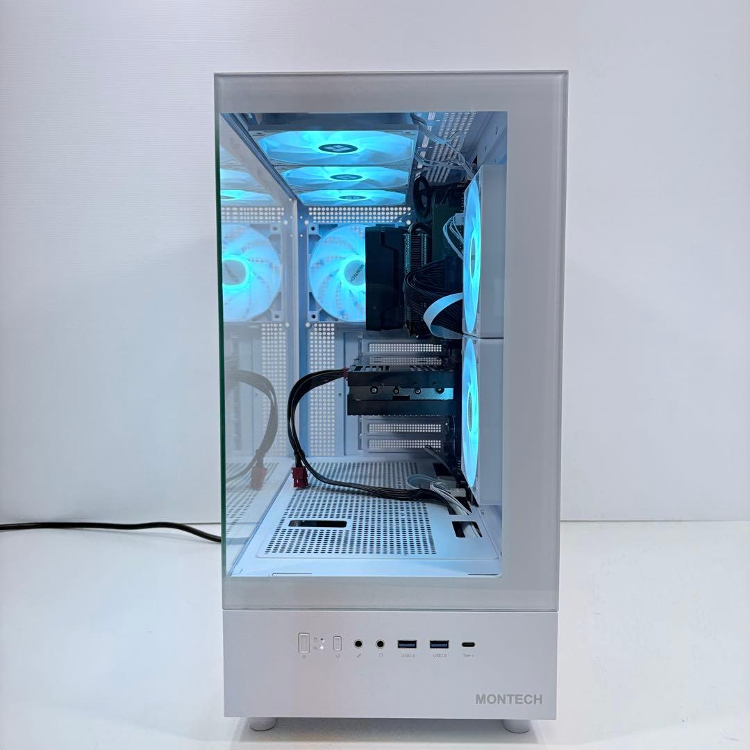 ゲーミングPC Ryzen7 3700X RTX3070 新品ピラーレスケース