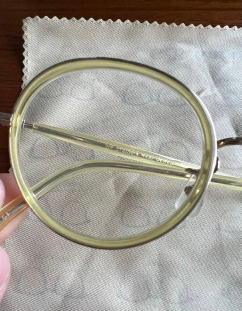 ayame クリアフレーム　レモンイエロー