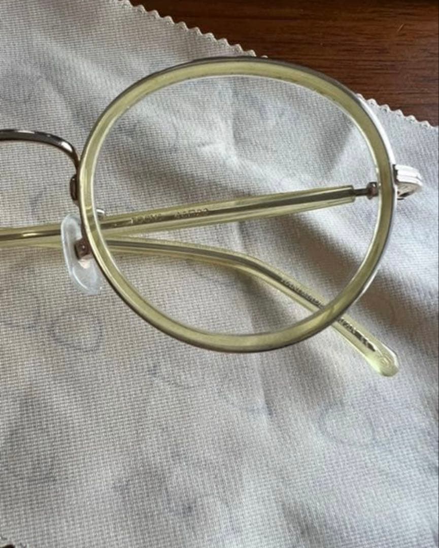 ayame クリアフレーム　レモンイエロー