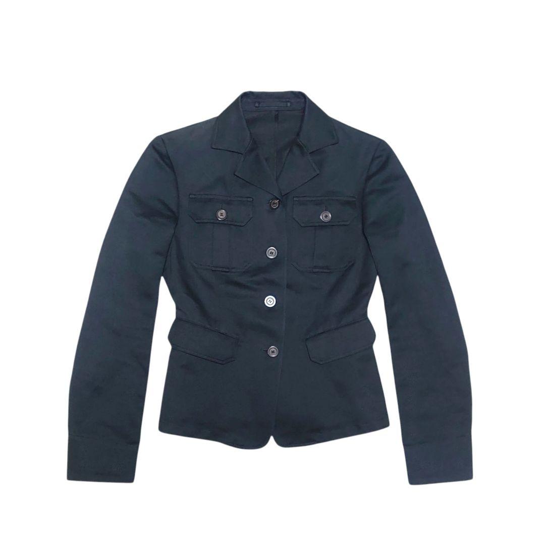 GUCCI リネン混 レディース デニムジャケット