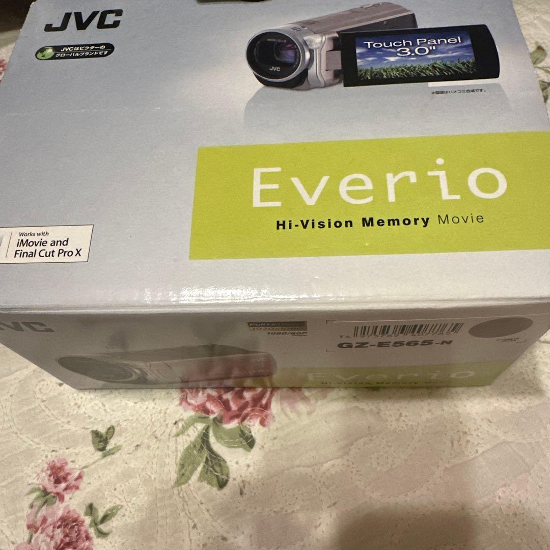 JVC Everio GZ-E565 ハイビジョンメモリームービー　セット
