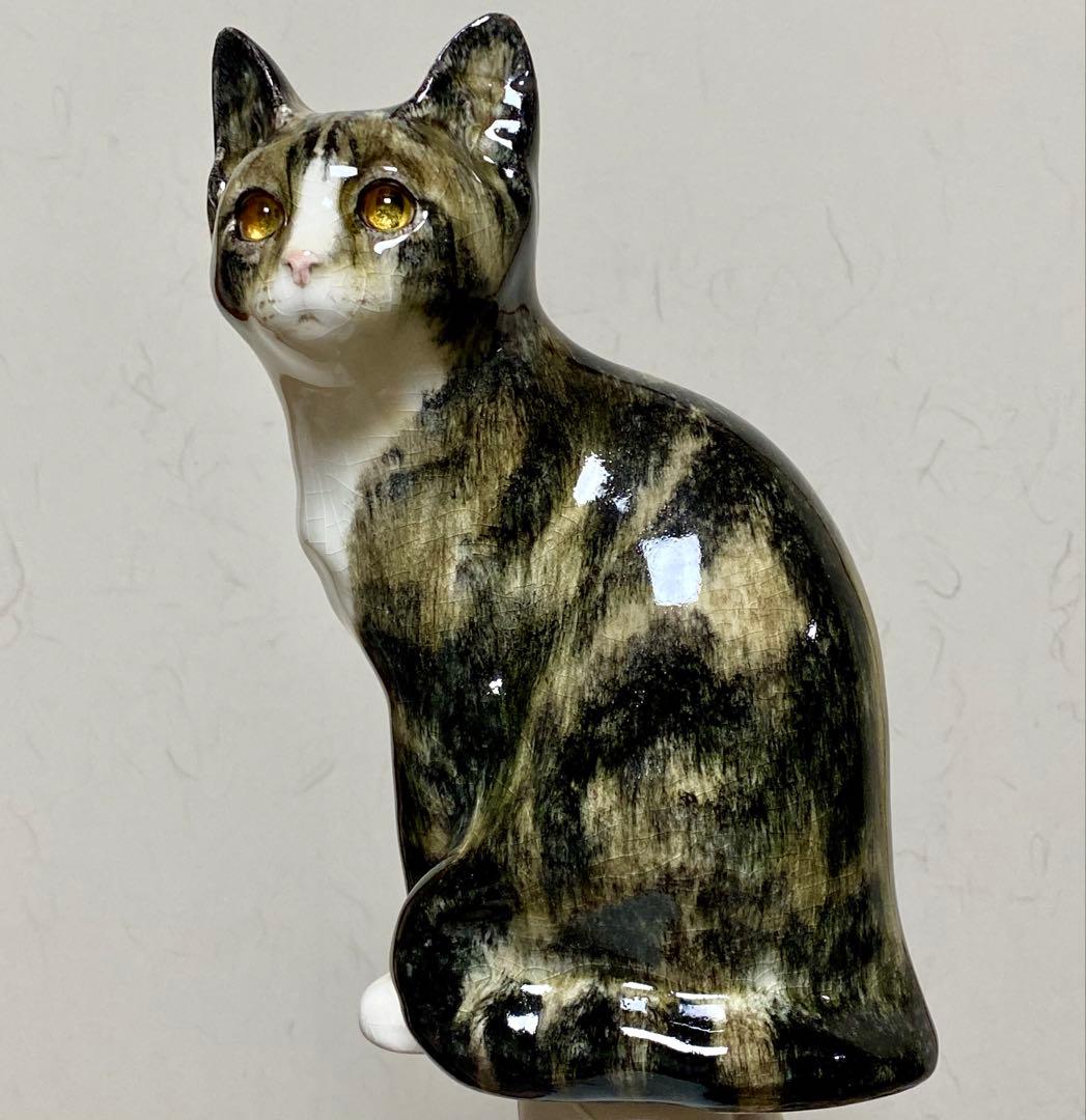 モデルNo.21　ウィンスタンレイキャット　初期作品　キジトラ猫　⚠️耳補修有り