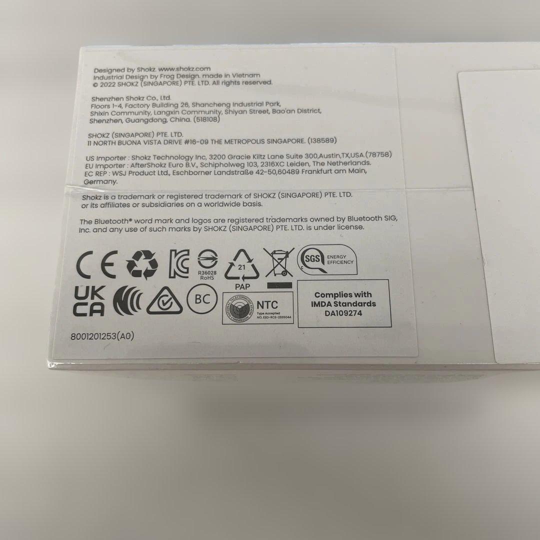 イヤホン 12218 Shokz OpenRun Mini