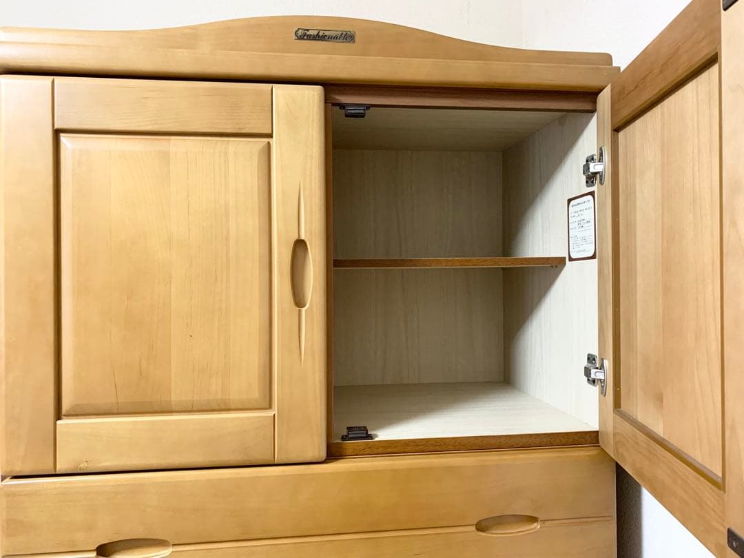 くまのプーさん　天然木　チェスト　タンス