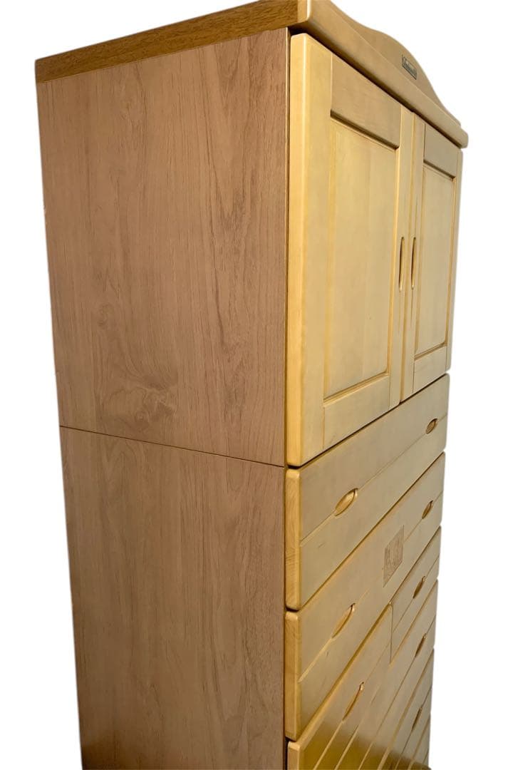 くまのプーさん　天然木　チェスト　タンス