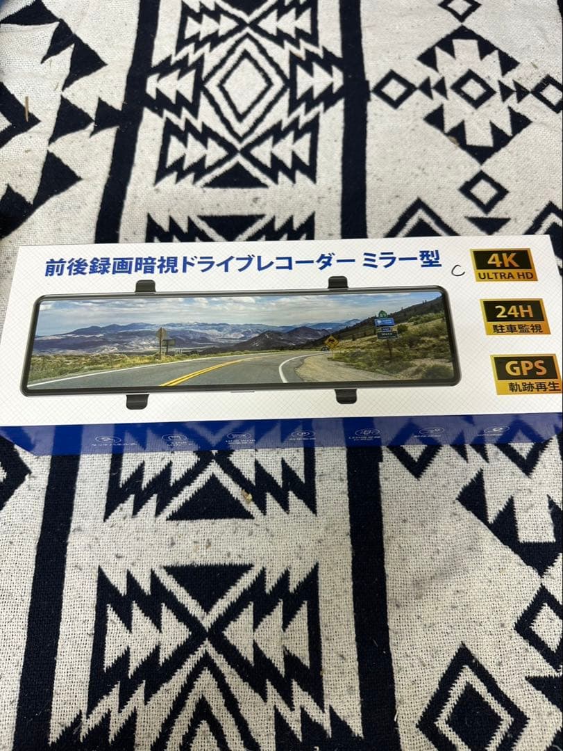 ドライブレコーダー ミラー型【2026年初登場・4KHD画質・降圧ケーブル】
