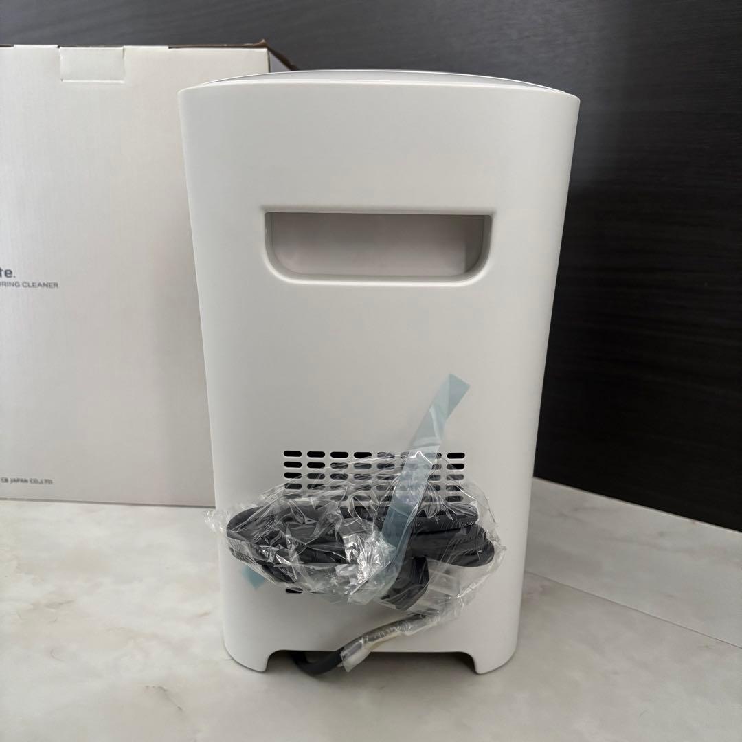 未使用・保証付★シービージャパン mlte 電動ちりとり MR-05FC 白