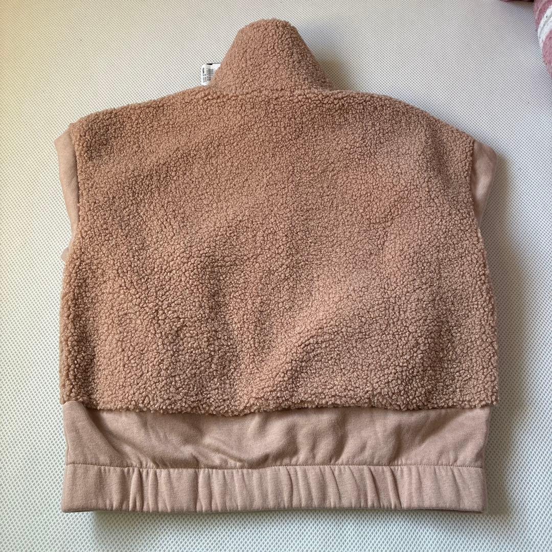 新品　エンポリオアルマーニ　ジップアップ　スウェット　ベージュ　XS