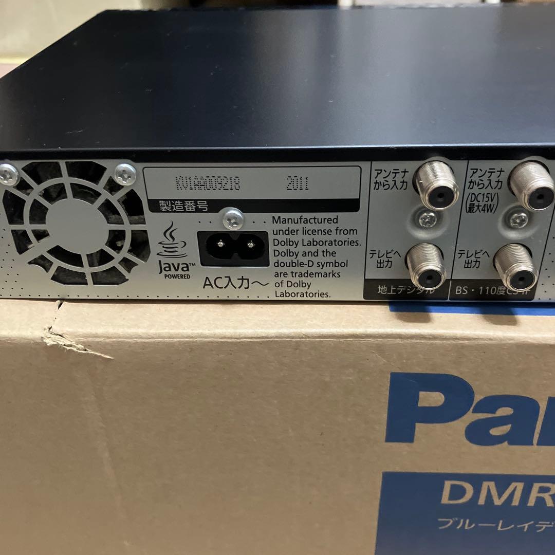 Panasonic ブルーレイレコーダー DMR-BZT600-K