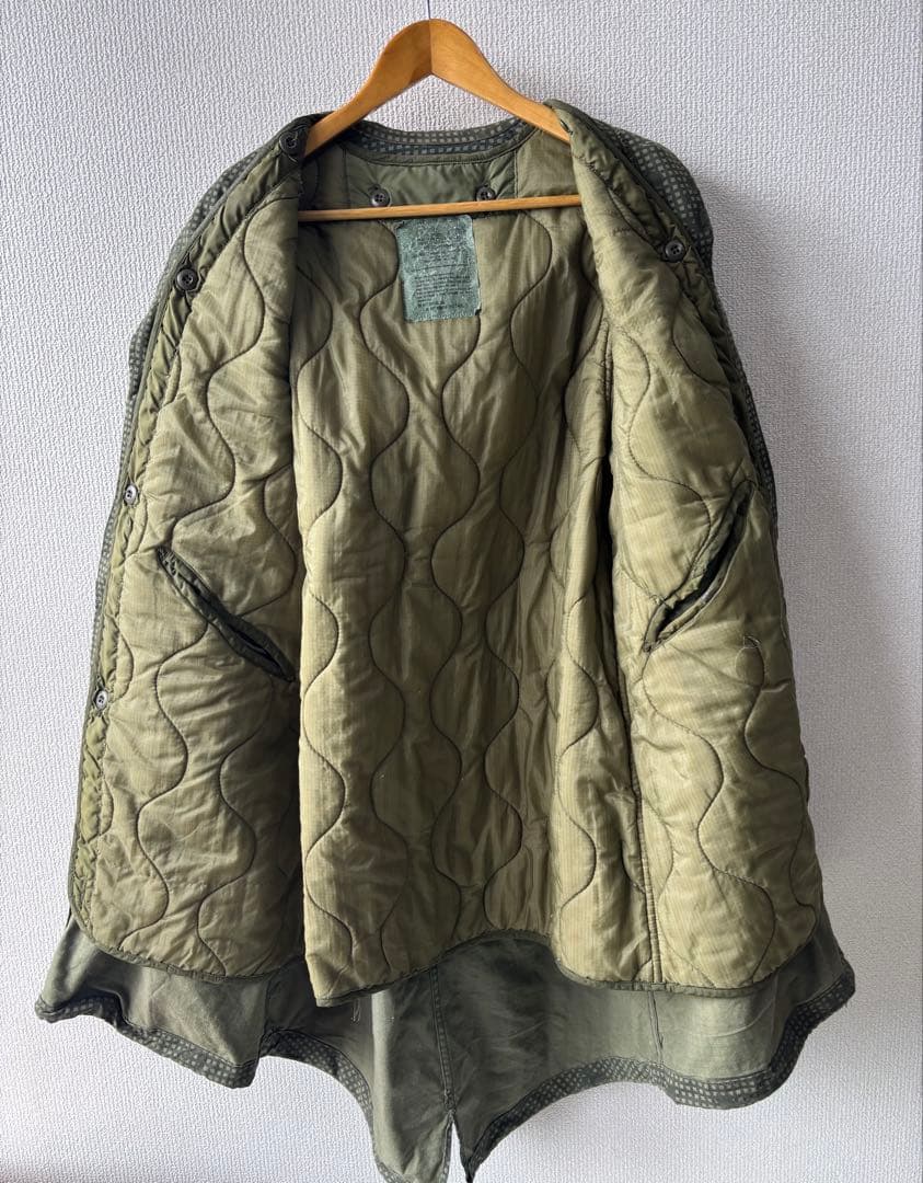 80s ナイト デザート カモ パーカー M フィッシュテール 迷彩 ビンテージ