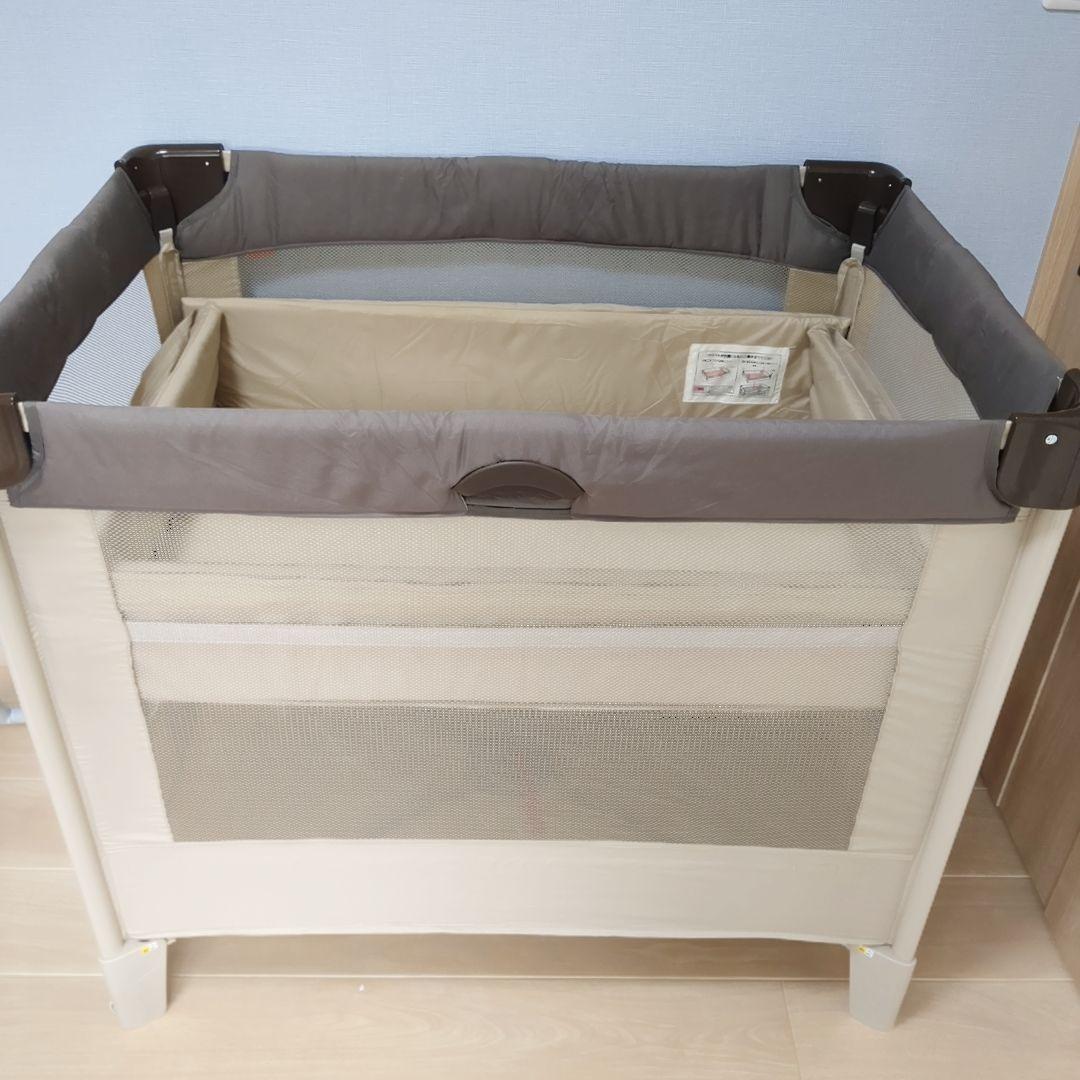 【美品】【付属品完備】Aprica アップリカ ココネルエアー ベビーベッド