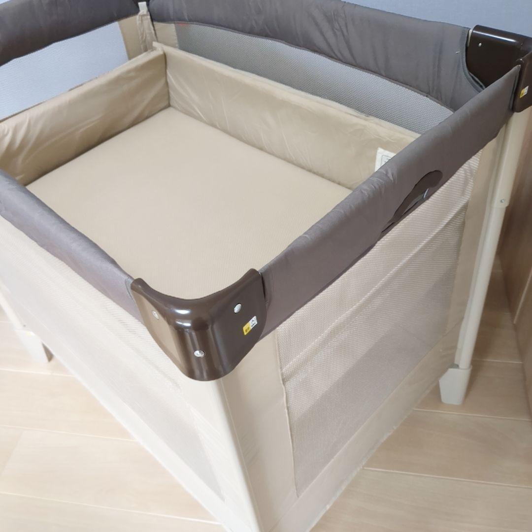 【美品】【付属品完備】Aprica アップリカ ココネルエアー ベビーベッド