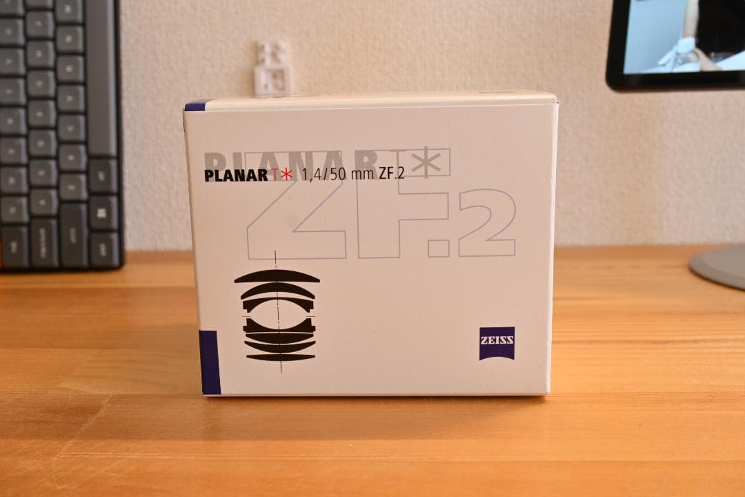 カール ツァイス Planar T* 50mm F1.4 ZF.2 BK
