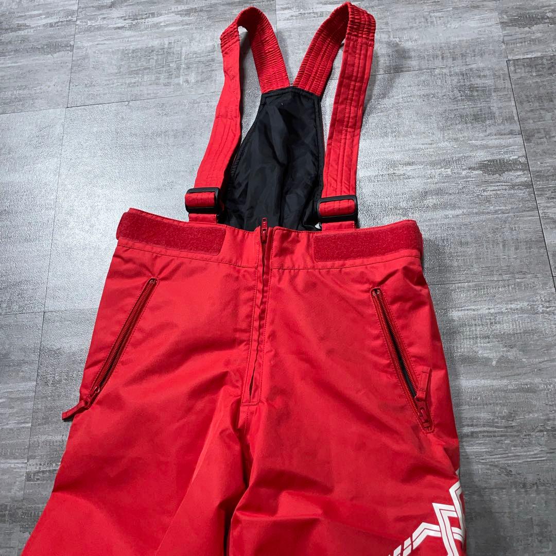 美品 MIZUNO ミズノ スキーウェア 140cm スノーウェア N-XT 赤